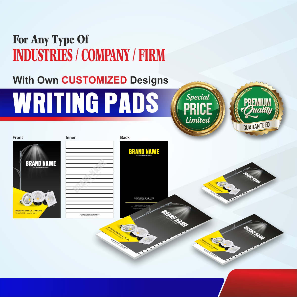 Corporate Writing Pad